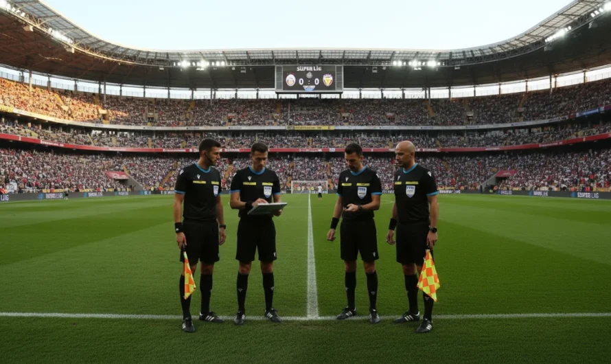 Trendyol 1. Lig 29. Hafta Maçlarını Yönetecek Hakem Kadrosu Duyuruldu