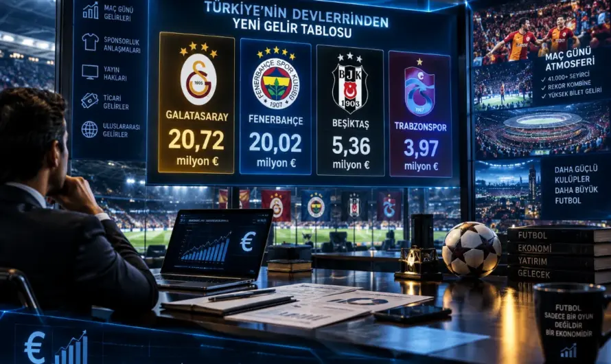 Avrupa Sahasında Finansal Rüzgar: 4 Büyüklerin UEFA Kazançları